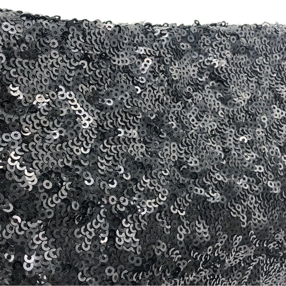 Victoria’s Secret Black Sequin Clutch Purse